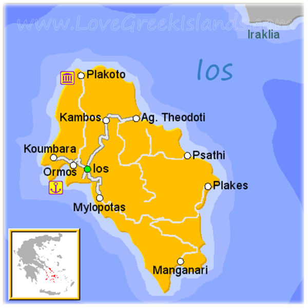 Map of Ios